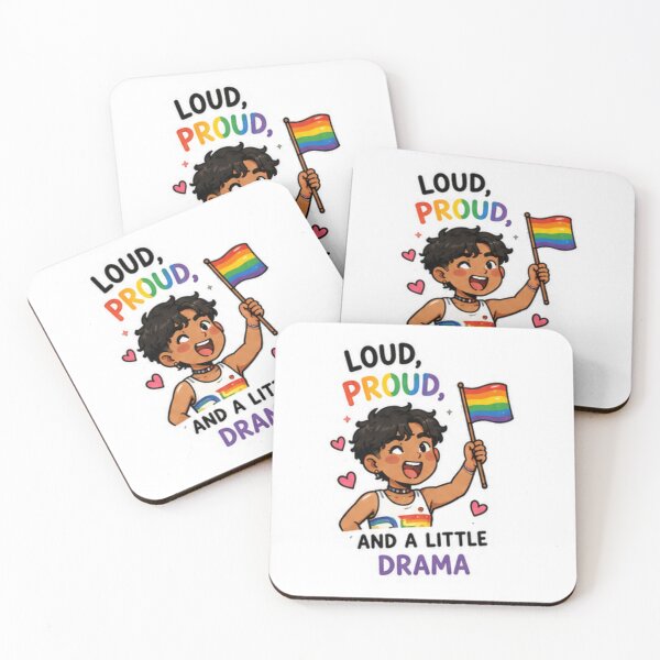 Item preview, Loud Proud and a Little Drama Pride designed and sold by Pixanova.