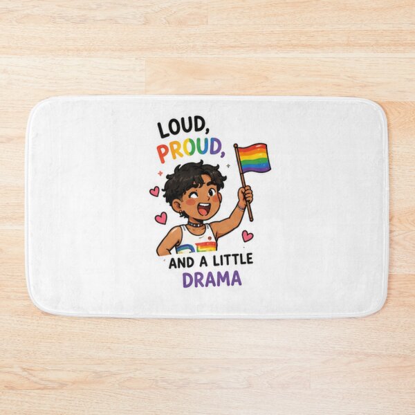 Item preview, Loud Proud and a Little Drama Pride designed and sold by Pixanova.