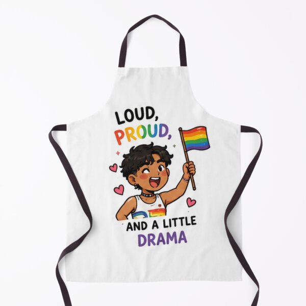Item preview, Loud Proud and a Little Drama Pride designed and sold by Pixanova.