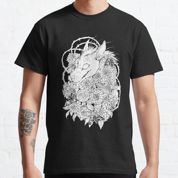 Chupacabra en las flores Classic T-Shirt