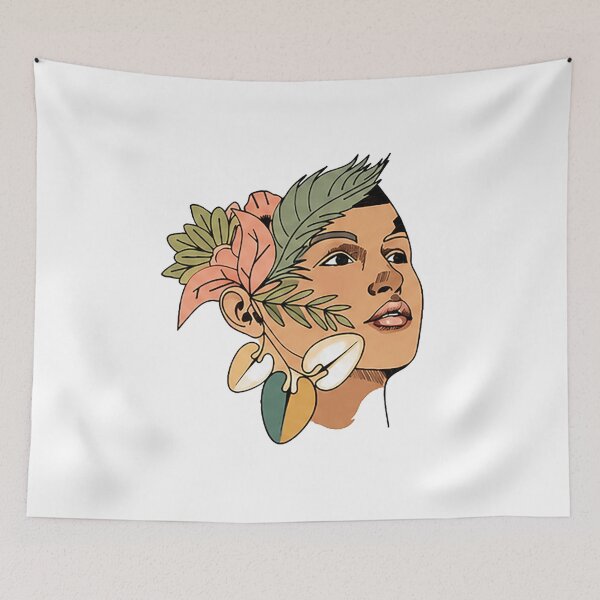 Item preview, The Girl Floral Aesthetic designed and sold by Anneerson.