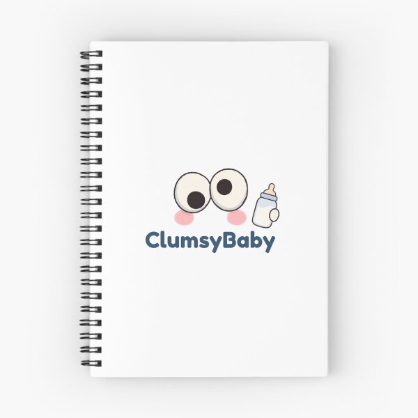 Item preview, Cute Clumsy Baby Funny Googly Eyes Milk Bottle Cartoon designed and sold by ClumsyStudio.
