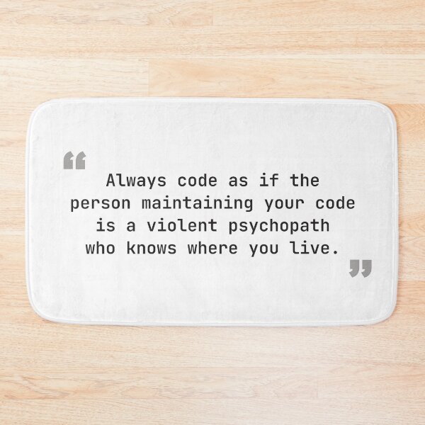 Item preview, Classic Always Code As If Programmer Art designed and sold by Code  Monkeys.
