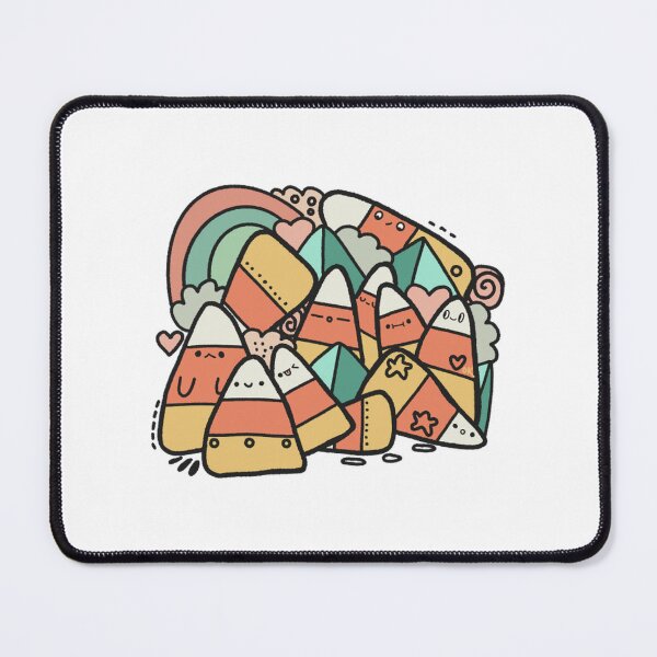Item preview, Cute Candy Corn Doodle Kawaii Halloween Art designed and sold by Olliekotart.