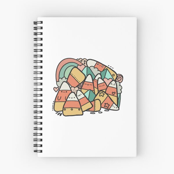 Item preview, Cute Candy Corn Doodle Kawaii Halloween Art designed and sold by Olliekotart.