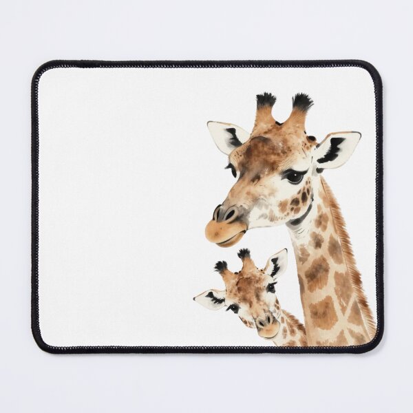 Item preview, Cute Baby Giraffe with Mummy Giraffe designed and sold by Wry.