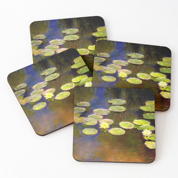 Item preview, Water Lilies: Impression of Reflections & Blossoming Surfaces (1899-2) designed and sold by artdesignsnow.