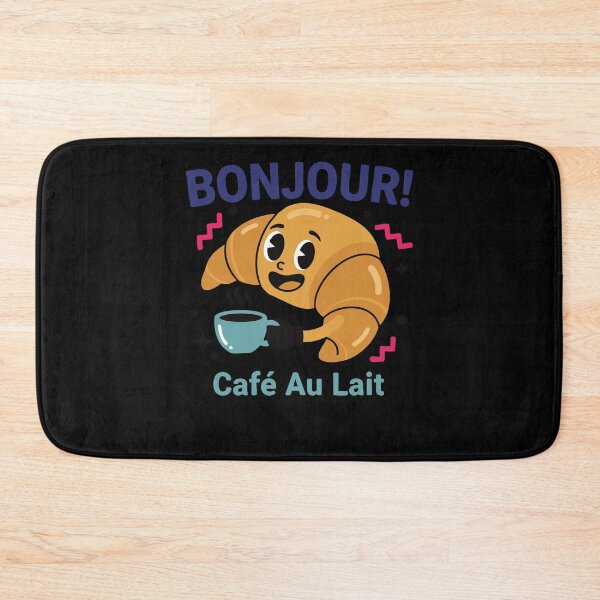 Item preview, Breakfast Bonjour Cafe Au Lait Pancake Bacon designed and sold by LuminOrb.