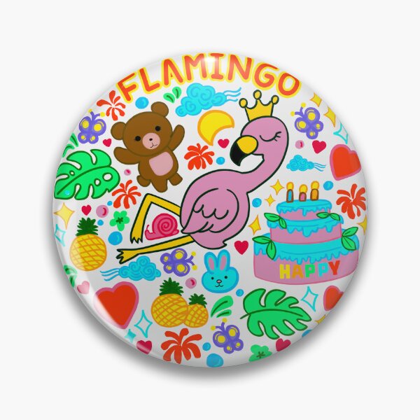 Item preview, Flamingo sticker designed and sold by MALK689.