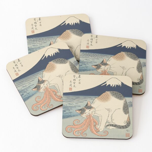 Item preview, ¿Sueña Ukiyo Neko con pulpos Voight-Kampff? designed and sold by UKIYO NEKO.