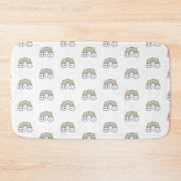 Artikelvorschau, Kawaii Rainbow Sticker Cute Pastel Rainbow Weather Happy Sticker entworfen und verkauft von yanejoy.