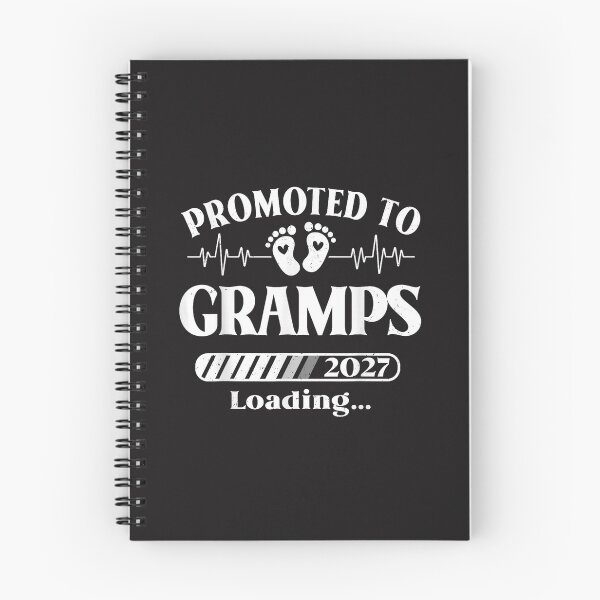 Item preview, Promoted To Gramps 2027 Loading Funny Grandpa To Be Baby Announcement designed and sold by kiralynstration.