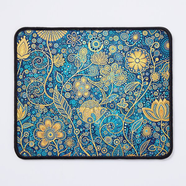 Item preview, Midnight Garden in Gold designed and sold by PrismaticAura.