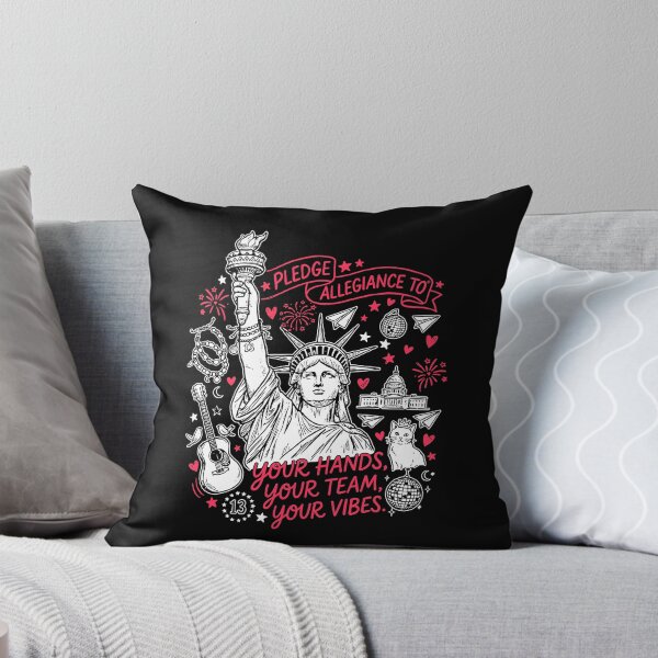 Item preview, Pledge Allegiance To Your Hands Your Team Your Vibes designed and sold by Home-Crea-Abode.