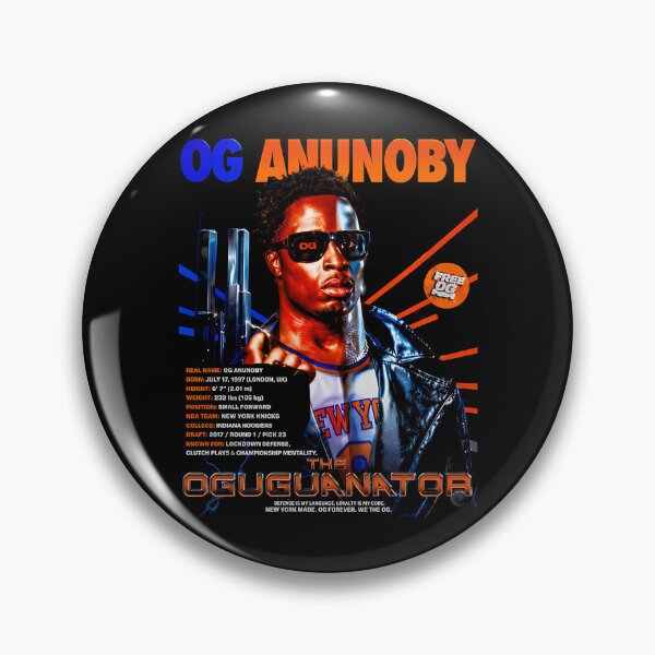 Item preview, Terminator Og Anunoby The Oguguanator Knicks designed and sold by anabiabloa.