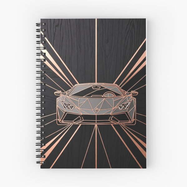 Item preview, Luxurious Rose Gold Art Deco Car Fan Pattern designed and sold by IntelliMindDesigns.