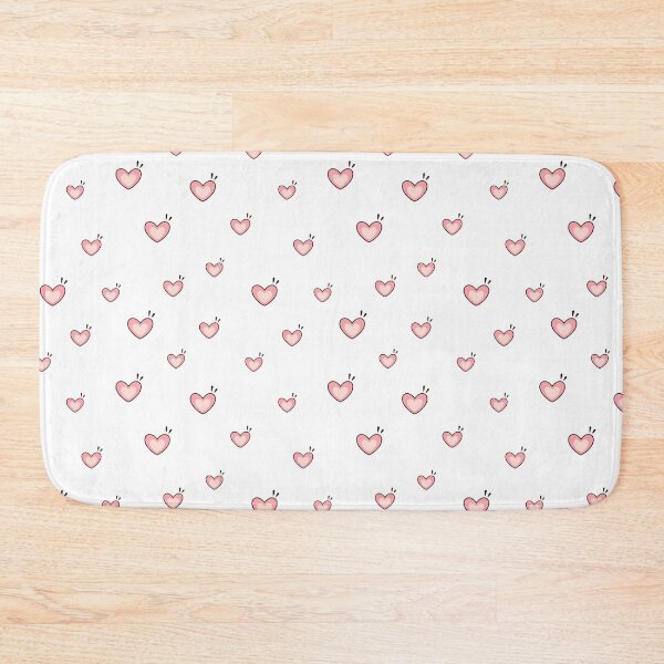 Item preview, Pink Hearts Pattern designed and sold by Julza Art.
