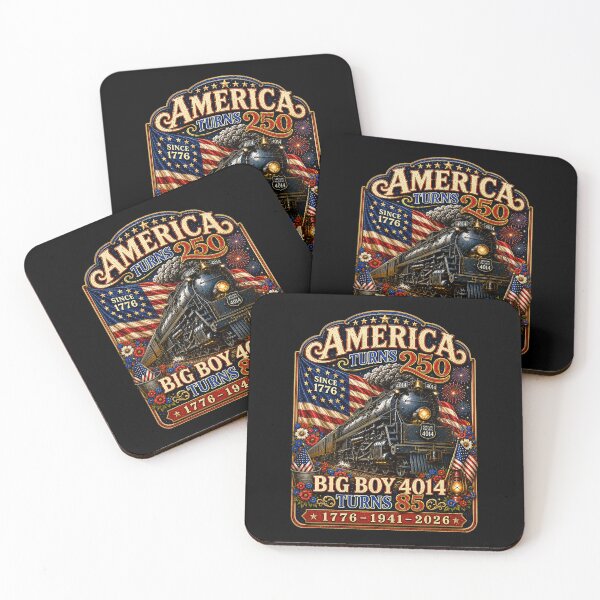 Item preview, Big Boy 4014 Train Turns 85 America 250 Years 1776-1941-2026 designed and sold by thefirstbroo.