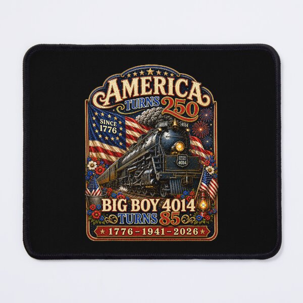Item preview, Big Boy 4014 Train Turns 85 America 250 Years 1776-1941-2026 designed and sold by thefirstbroo.