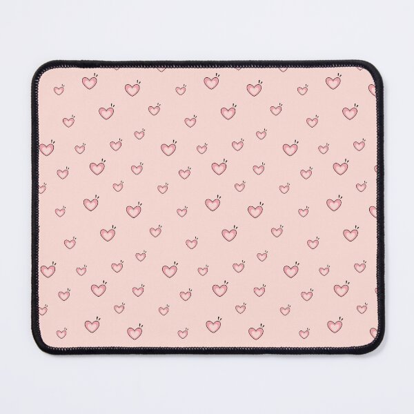 Item preview, Pink Hearts Pattern designed and sold by Julza Art.