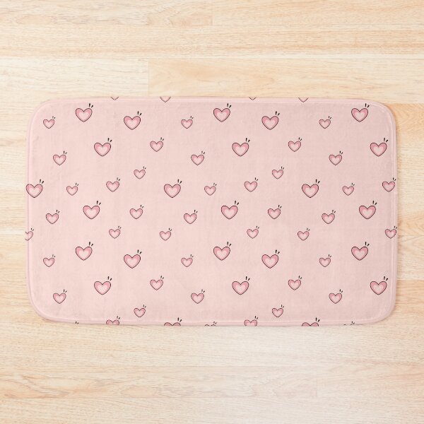 Item preview, Pink Hearts Pattern designed and sold by Julza Art.