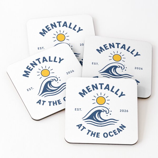Artikelvorschau, MENTALLY AT THE OCEAN entworfen und verkauft von MitxelDesigns.