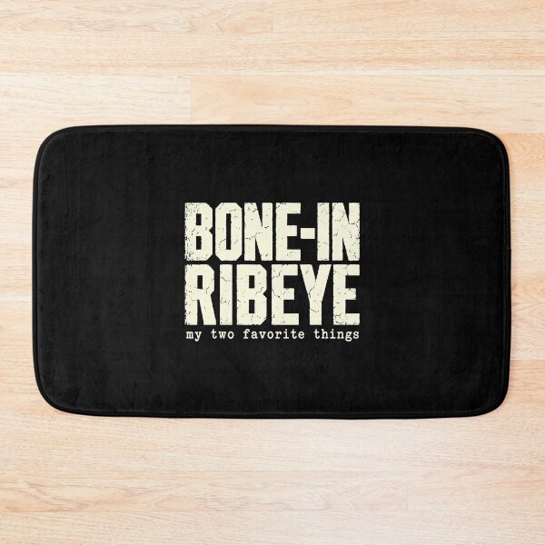 Item preview, Bone in Ribeye My Two Favorite Things Funny Steak Graphic designed and sold by Noctivyra.