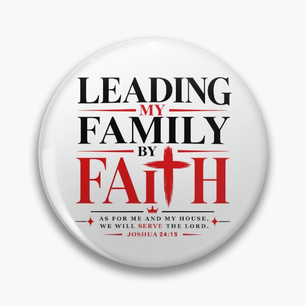 Item preview, Leading My Family By Faith designed and sold by yobochart.