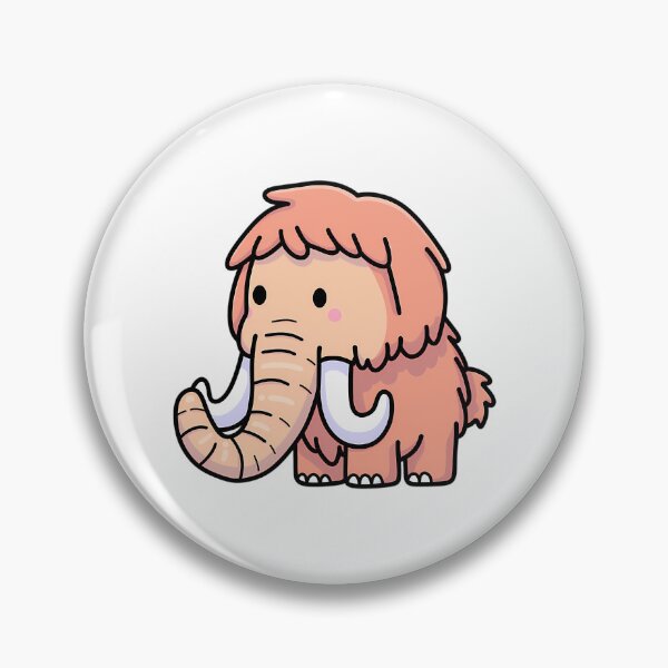 Item preview, Cute Woolly Mammoth Cartoon designed and sold by tbarbosantjean.