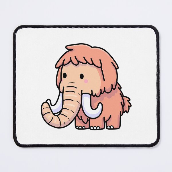 Item preview, Cute Woolly Mammoth Cartoon designed and sold by tbarbosantjean.