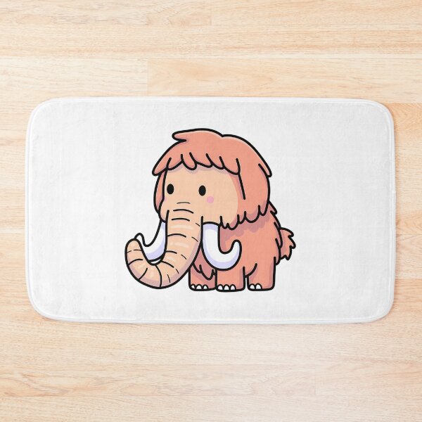 Item preview, Cute Woolly Mammoth Cartoon designed and sold by tbarbosantjean.