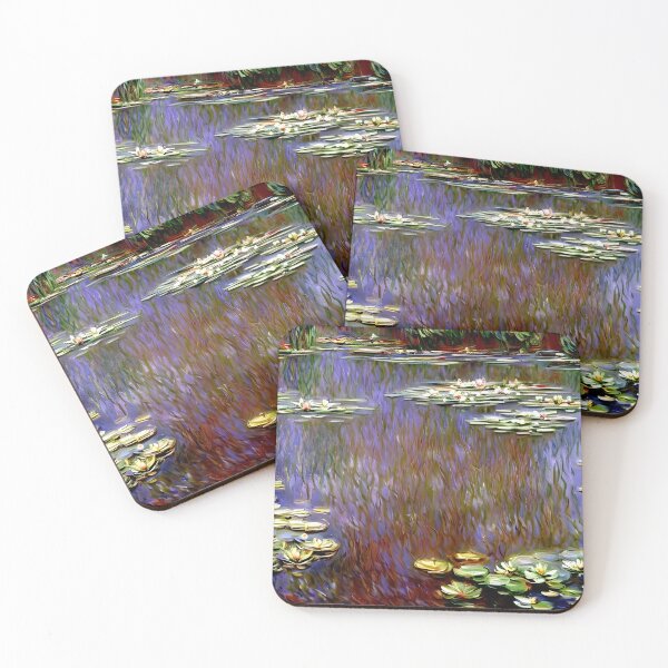 Item preview, Water Lilies: Impression of Reflections & Blossoming Surfaces (1907) designed and sold by artdesignsnow.