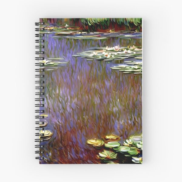 Item preview, Water Lilies: Impression of Reflections & Blossoming Surfaces (1907) designed and sold by artdesignsnow.
