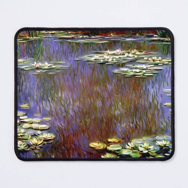 Item preview, Water Lilies: Impression of Reflections & Blossoming Surfaces (1907) designed and sold by artdesignsnow.