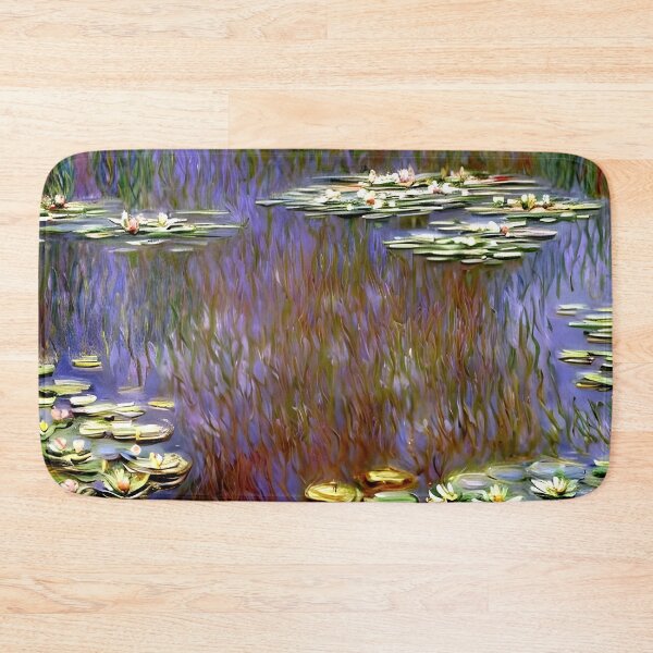 Item preview, Water Lilies: Impression of Reflections & Blossoming Surfaces (1907) designed and sold by artdesignsnow.