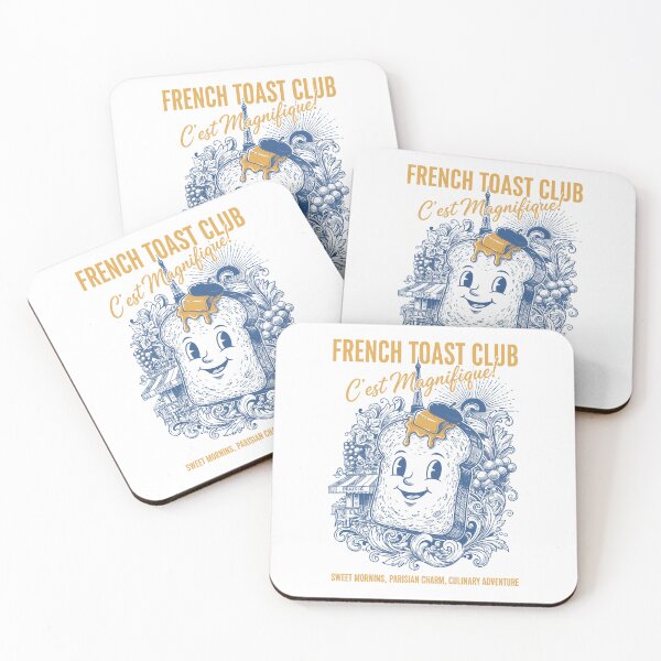 Item preview, Breakfast French Toast Club Cest Magnifique Brunch designed and sold by LuminOrb.