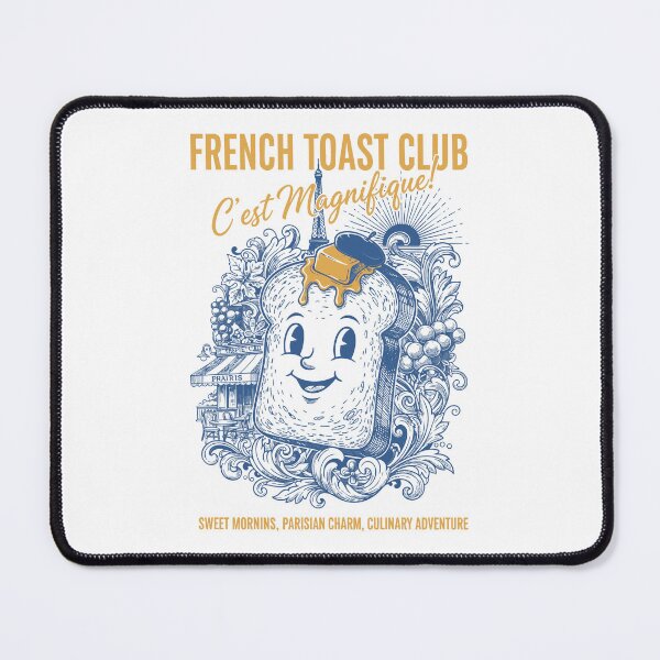 Item preview, Breakfast French Toast Club Cest Magnifique Brunch designed and sold by LuminOrb.