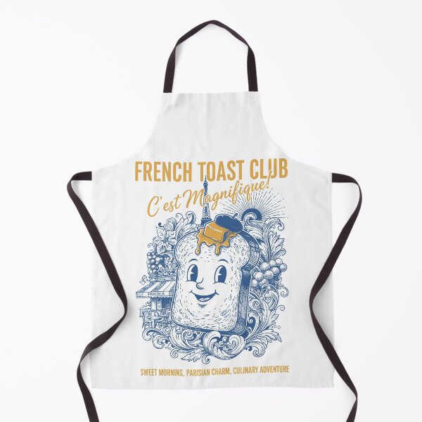 Item preview, Breakfast French Toast Club Cest Magnifique Brunch designed and sold by LuminOrb.