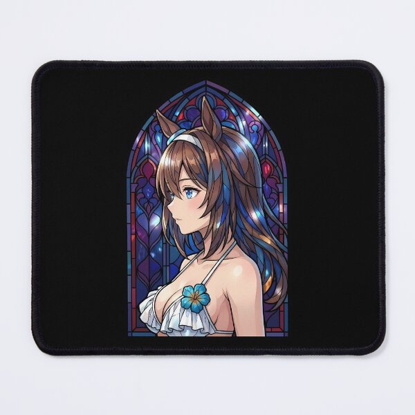 Item preview, Mihono Bourbon Uma Musume Night Glow Stained Glass designed and sold by mildaclairmo.