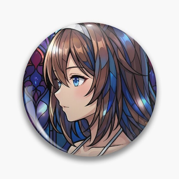 Item preview, Mihono Bourbon Uma Musume Night Glow Stained Glass designed and sold by mildaclairmo.