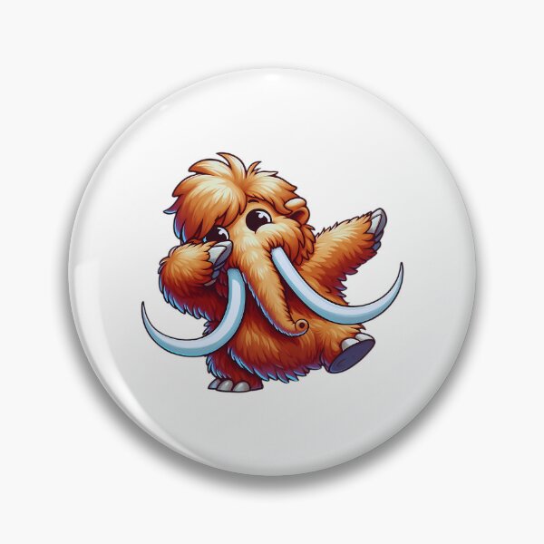 Item preview, Dabbing Cute Wooly Mammoth designed and sold by tbarbosantjean.