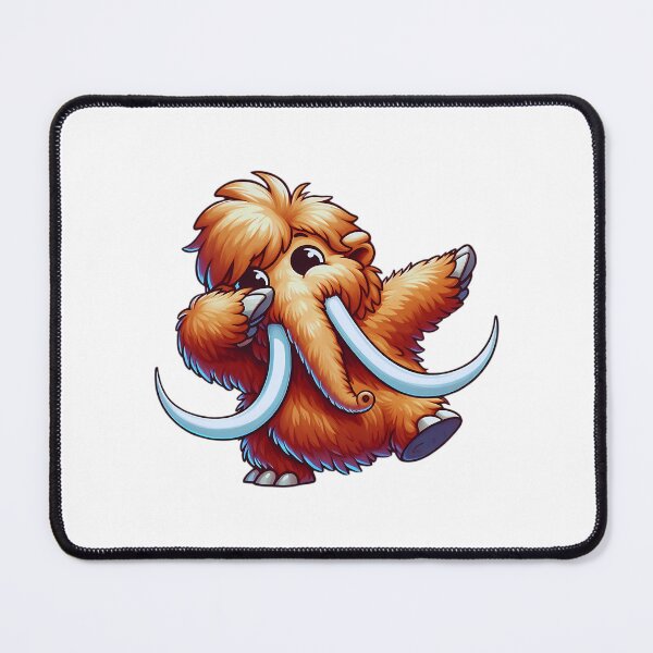 Item preview, Dabbing Cute Wooly Mammoth designed and sold by tbarbosantjean.