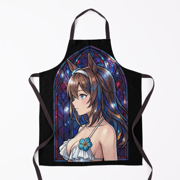Item preview, Mihono Bourbon Uma Musume Night Glow Stained Glass designed and sold by mildaclairmo.
