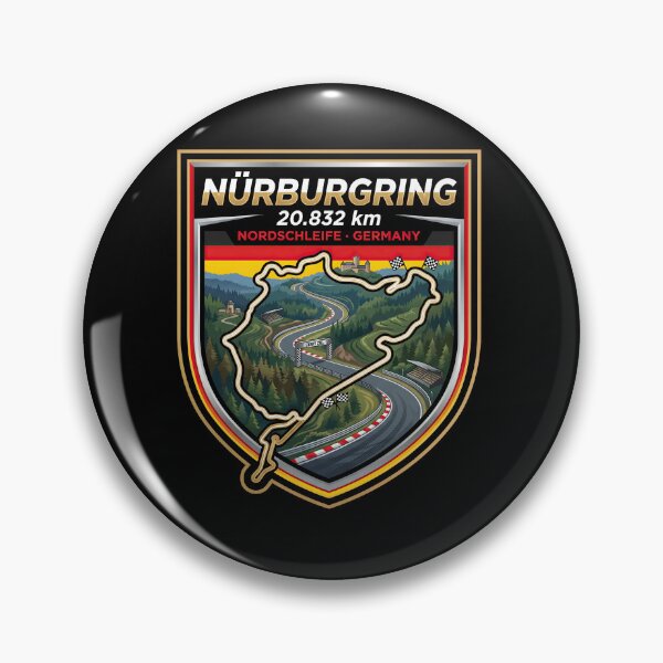 Item preview, Nürburgring Famous Racing Circuit Through The Eifel designed and sold by enzoade.