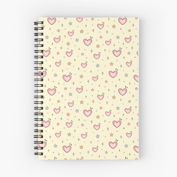 Item preview, Hearts and Stars Pattern - Love Background designed and sold by Julza Art.