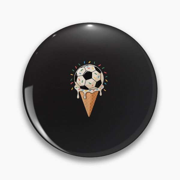 Item preview, Funny Soccer Ice Cream Cone Summer Sports Player Melting Soccer Ball Design designed and sold by kiralynstration.