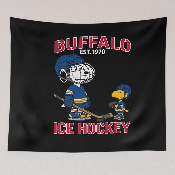 Item preview, Buffalos Hockey Snoopy and Woodstock  designed and sold by WilliamFerris.