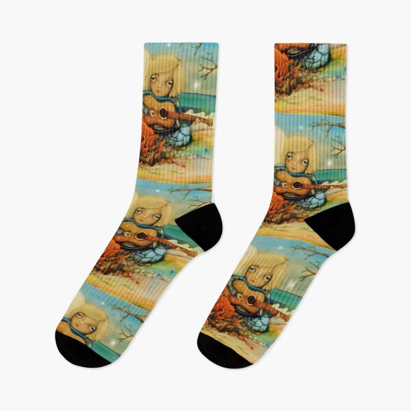 Item preview, Beach Campfire Whimsical Summer Friends Serenade designed and sold by Karin Taylor.