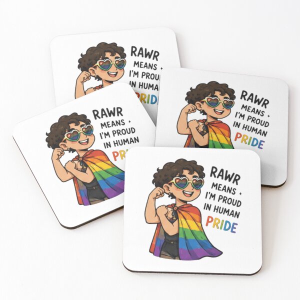 Item preview, RAWR Means I'm Proud in Human Pride designed and sold by Pixanova.