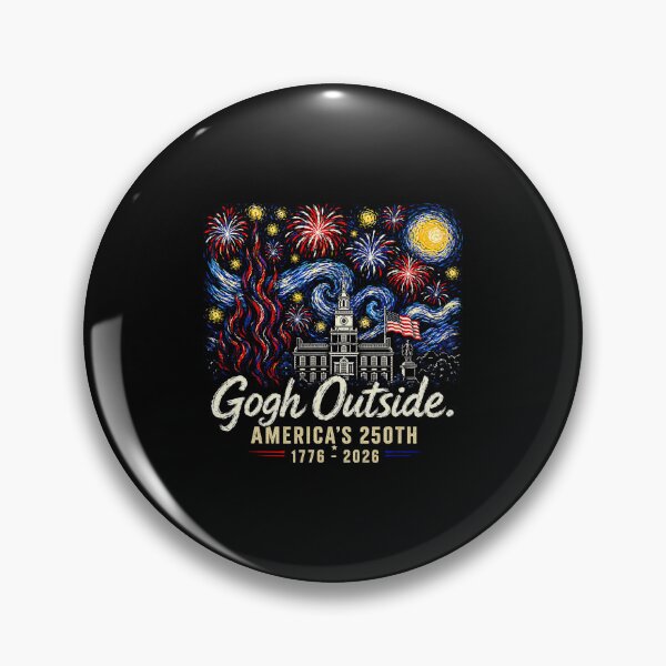 Item preview, Gogh Outside America's 250th 1776 2026 Starry Night USA designed and sold by thefirstbroo.